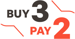 Buy 3 pay 2 logo